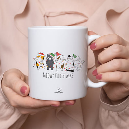 【クリスマス限定商品】マグカップ 猫イラスト 猫クリスマス