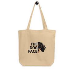犬トート バッグ 犬 エコ バッグ  ダックス フンド THE DOG FACE.