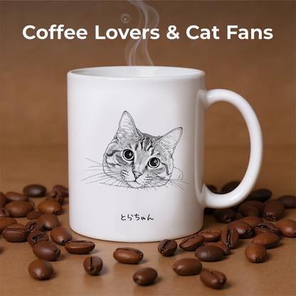 名入れ・写真アート変換｜うちの子マグカップ／Takashirt