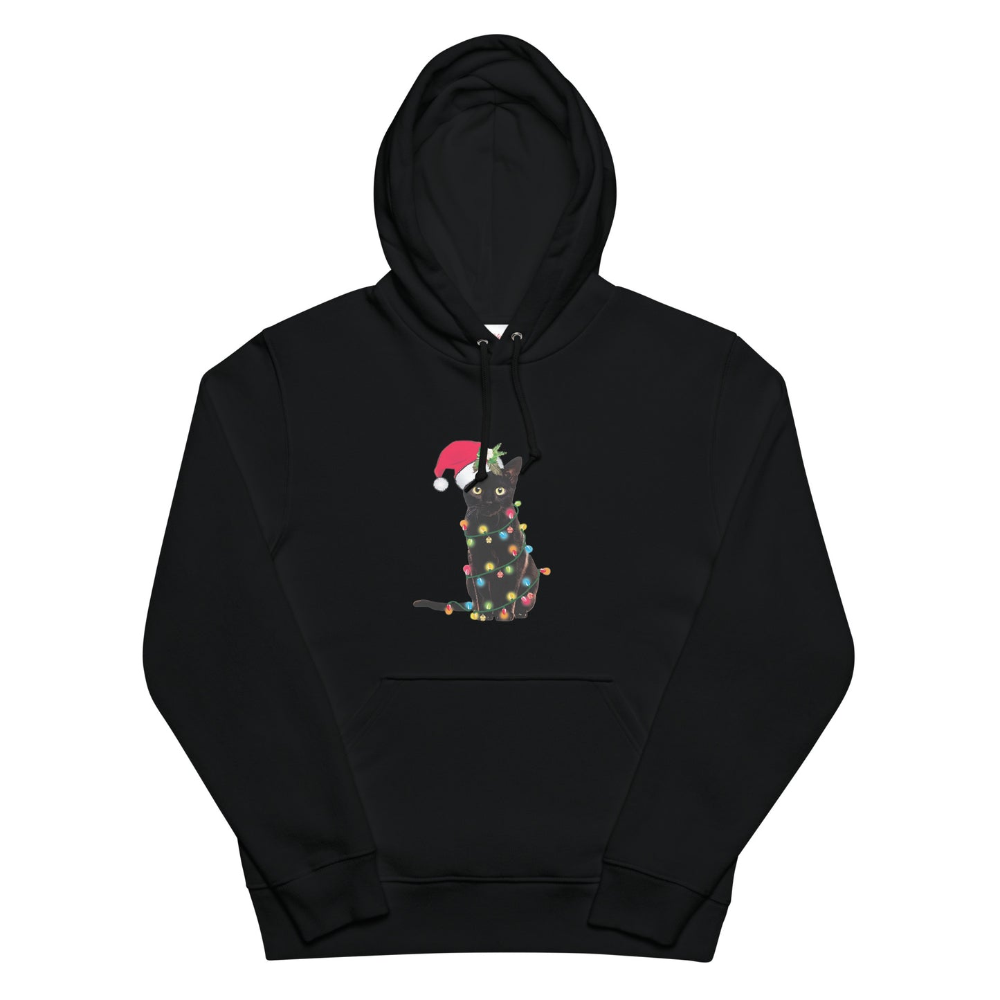 【クリスマス限定商品】猫 パーカー ねこ かわいい 猫イラスト 猫クリスマス.