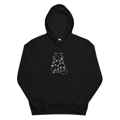 【クリスマス限定商品】猫 パーカー ねこ かわいい 猫イラスト 猫クリスマス.