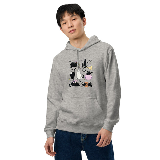 猫 パーカー ねこ かわいい ハロウィン   アダルト&キッズサイズ.