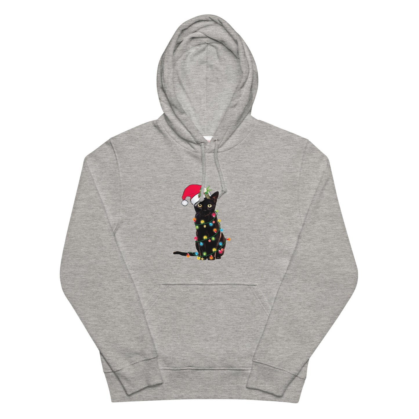 【クリスマス限定商品】猫 パーカー ねこ かわいい 猫イラスト 猫クリスマス.