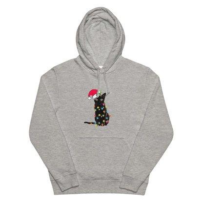 【クリスマス限定商品】猫 パーカー ねこ かわいい 猫イラスト 猫クリスマス.
