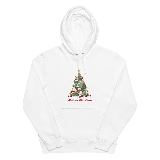 【クリスマス限定商品】猫 パーカー ねこ かわいい 猫イラスト 猫クリスマス.