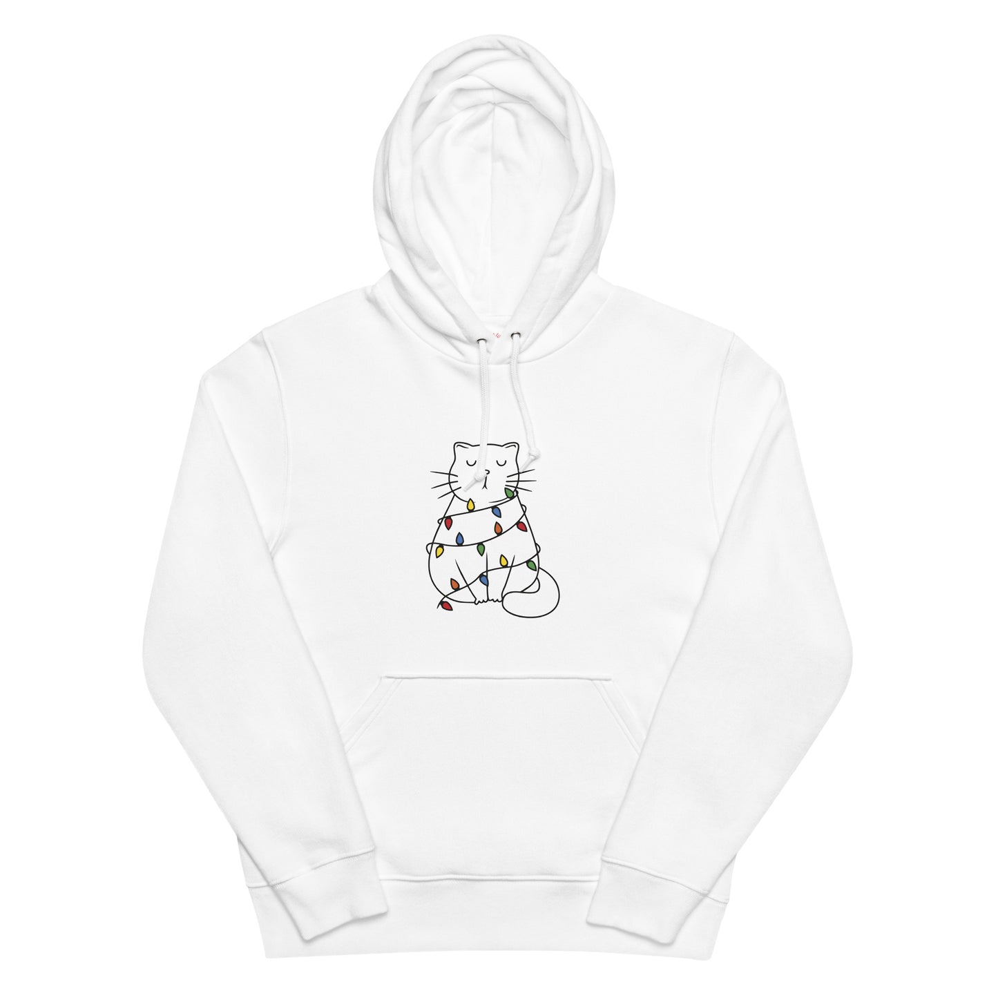 【クリスマス限定商品】猫 パーカー ねこ かわいい 猫イラスト 猫クリスマス.