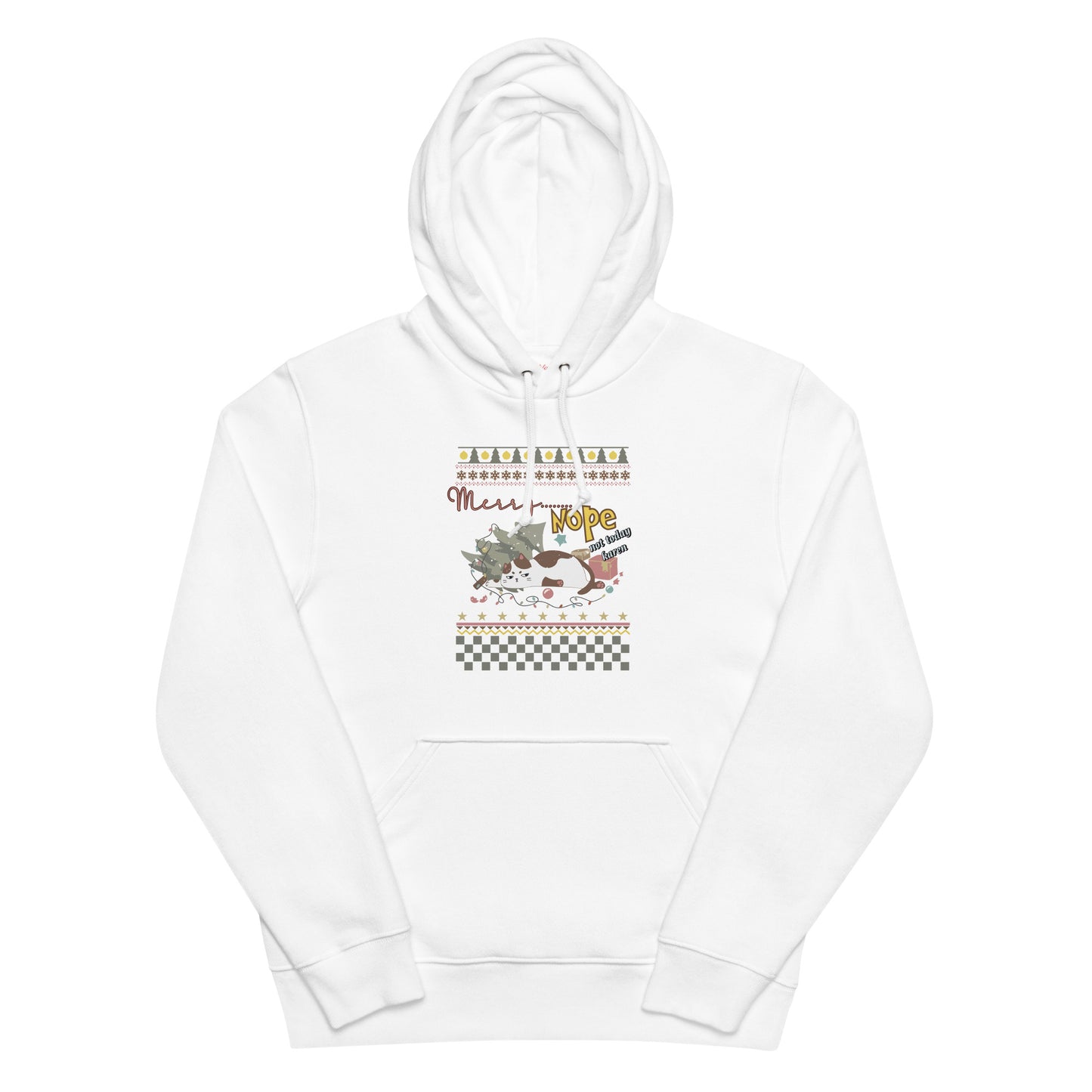 【クリスマス限定商品】猫 パーカー ねこ かわいい 猫イラスト 猫クリスマス.