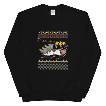 【クリスマス限定商品】猫 トレーナー ねこ かわいい 猫イラスト 猫クリスマス.