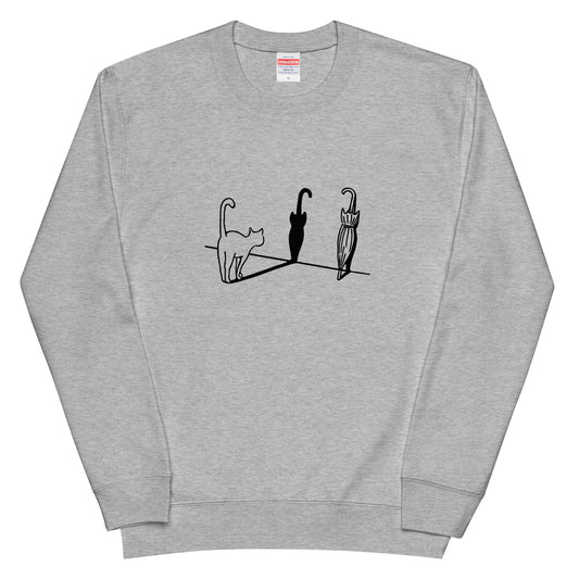 猫 トレーナー ねこ かわいい 猫の傘.