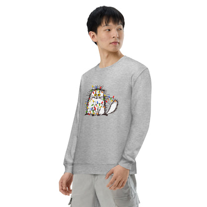 【クリスマス限定商品】猫 トレーナー ねこ かわいい 猫イラスト 猫クリスマス.