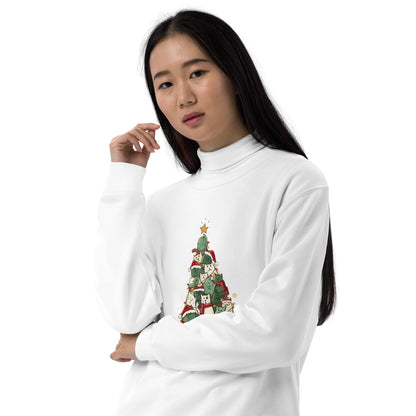 【クリスマス限定商品】猫 トレーナー ねこ かわいい 猫イラスト 猫クリスマス.