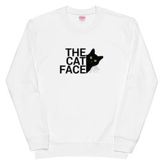 猫 トレーナー ねこ かわいい 猫イラスト THE CAT FACE2.