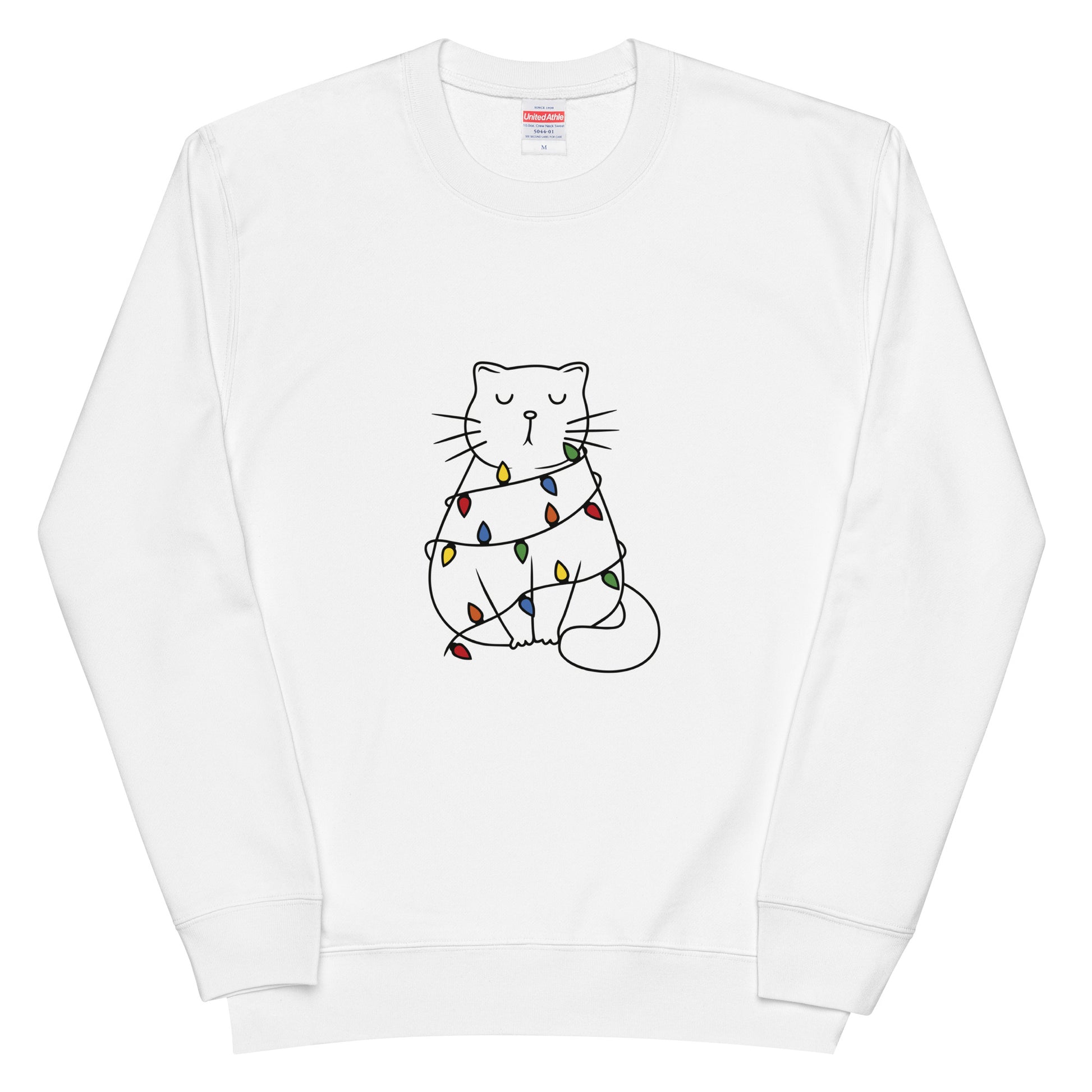 【クリスマス限定商品】猫 トレーナー ねこ かわいい 猫イラスト 猫クリスマス.
