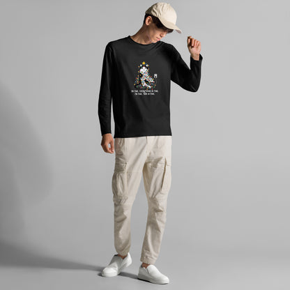 【クリスマス限定商品】猫 ロン t 猫 長袖 t シャツ ねこ 猫イラスト 猫クリスマス.