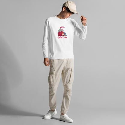 【クリスマス限定商品】猫 ロン t 猫 長袖 t シャツ ねこ 猫イラスト 猫クリスマス.