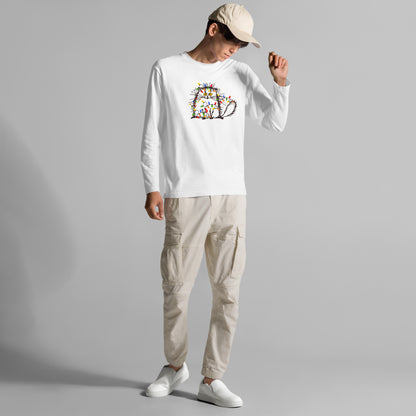 【クリスマス限定商品】猫 ロン t 猫 長袖 t シャツ ねこ 猫イラスト 猫クリスマス.