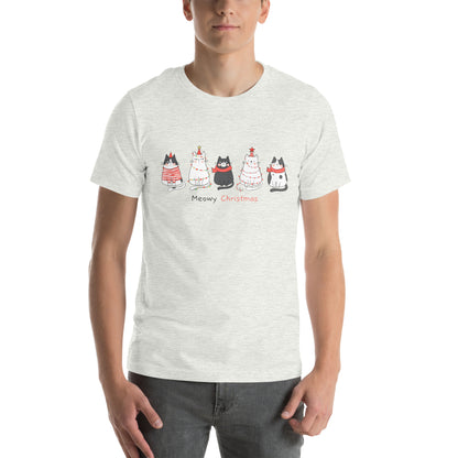 【クリスマス限定商品】猫tシャツ ねこ 猫イラスト 猫クリスマス.