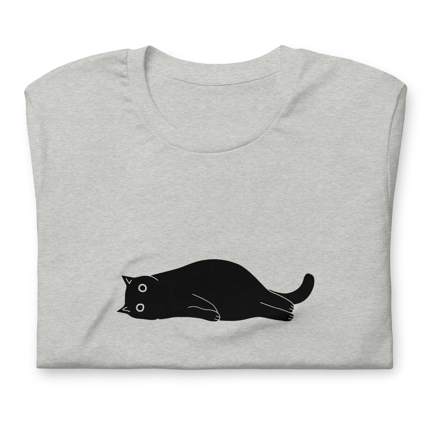 猫tシャツ ねこ 猫イラスト 可愛い　黒猫