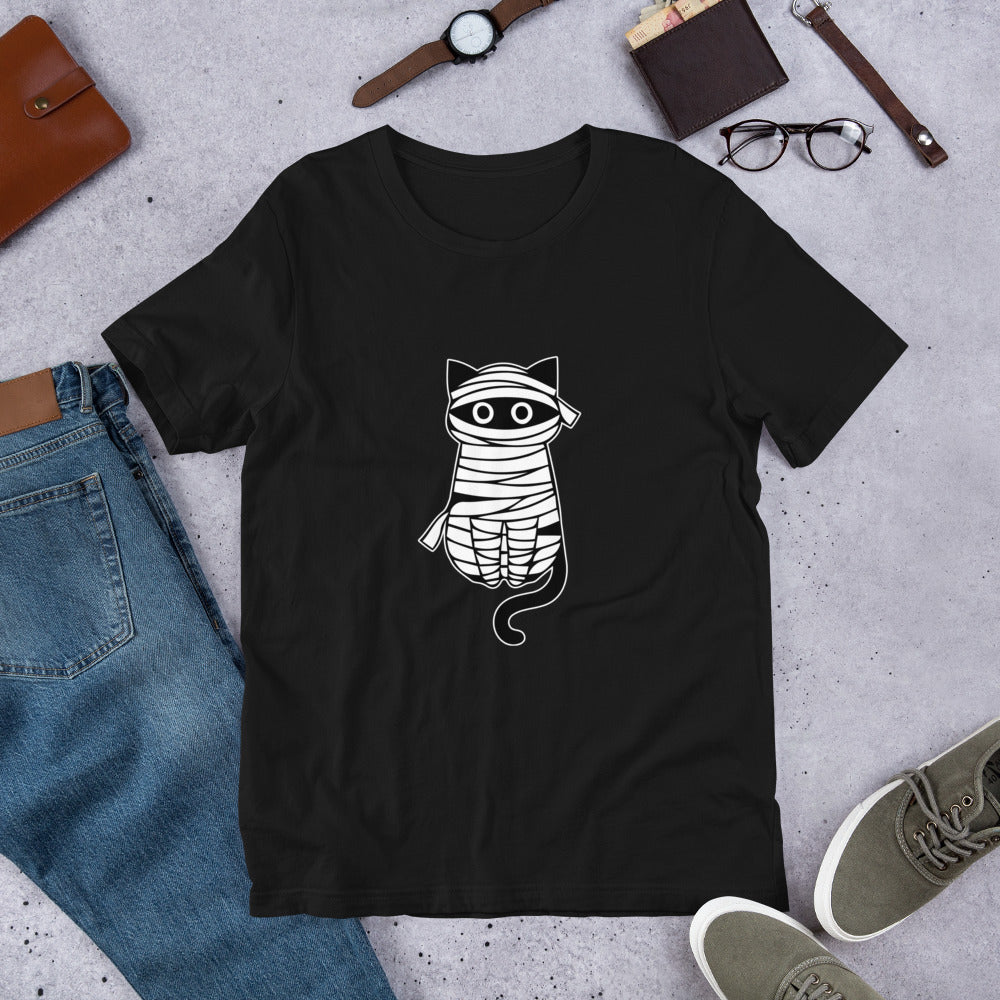 猫tシャツ ねこ 猫イラスト おもしろ tシャツ かわいい ハロウィン｜アダルト&キッズサイズ.