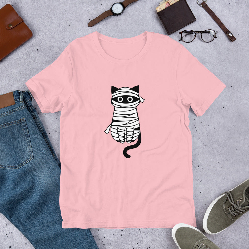 猫tシャツ ねこ 猫イラスト おもしろ tシャツ かわいい ハロウィン｜アダルト&キッズサイズ.