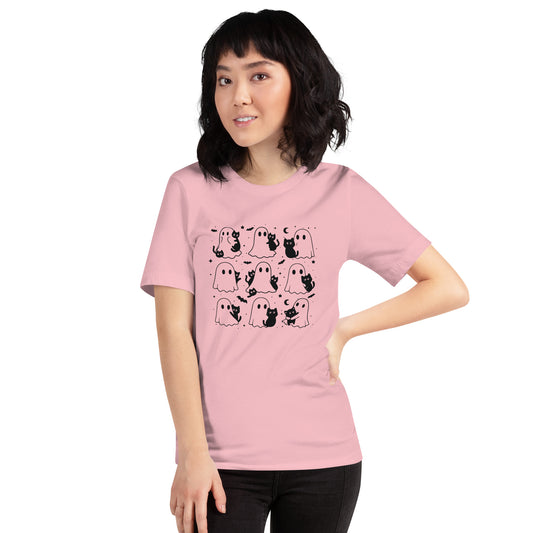猫tシャツ ねこ 猫イラスト おもしろ tシャツ かわいい ハロウィン｜アダルト&キッズサイズ.