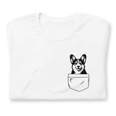 犬 tシャツ 犬イラスト 犬コーギー ｜アダルト&キッズサイズ.