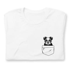 犬 tシャツ 犬イラスト 犬ブルドッグ｜アダルト&キッズサイズ.