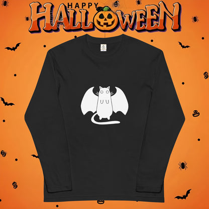 猫 ロン t 猫 長袖 t シャツ ねこ 猫イラスト ハロウィン