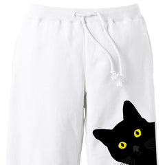 猫 スウェット パンツ ねこ かわいい 猫イラスト.