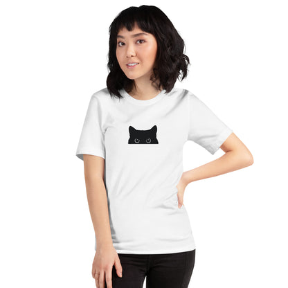 猫tシャツ ねこ 猫イラスト 可愛い黒い猫